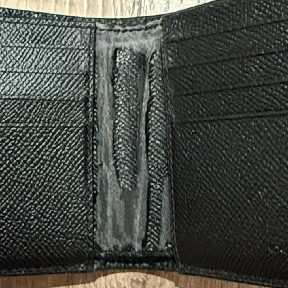 Coach Black Leather Wallet🎉Last Deal